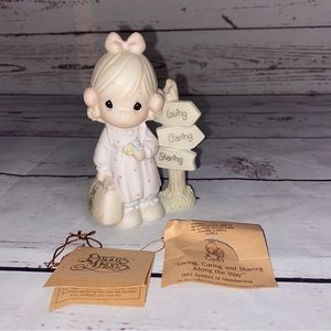 Precious Moments C0013 “Loving Caring and Sharing Along the Way”